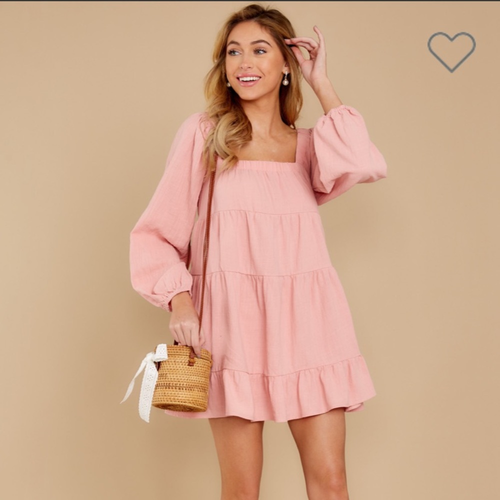 ⚡️FLASH SALE⚡️RED DRESS BOUTIQUE TIERED BABYDOLL
